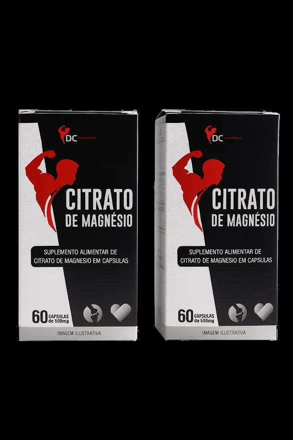 Kit Citrato de Magnesio – Doble Pack (2 x 60 cápsulas)