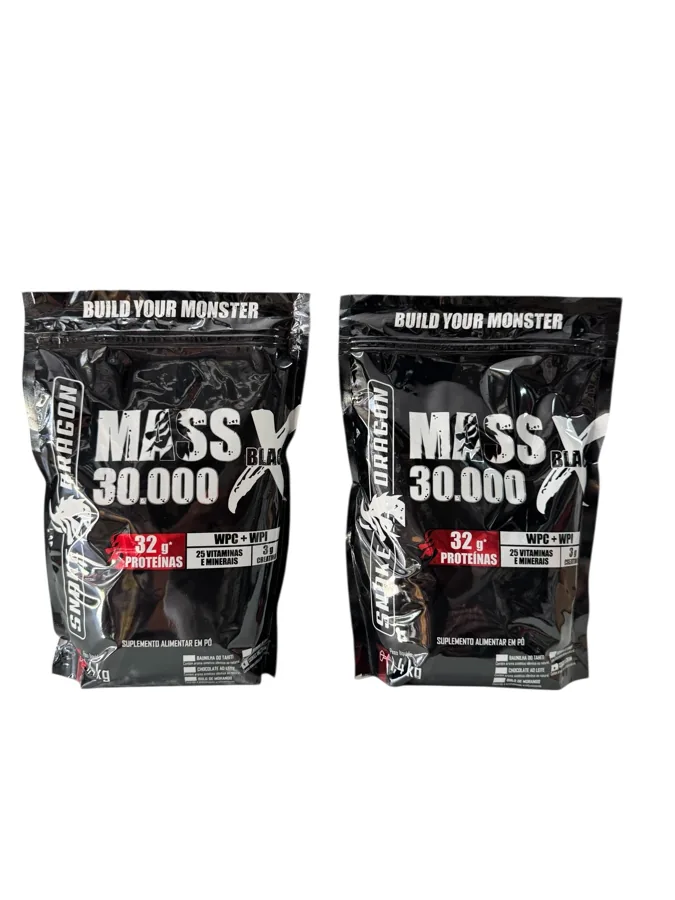 Kit x2 Mass 30.000 Black ¡promoción!