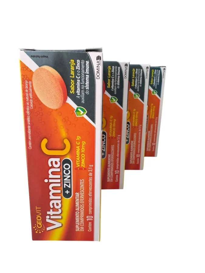 Kit x4 - Vitamina C + Zinc – GeoVit